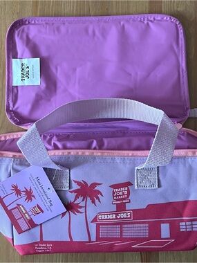 Pink Mini Insulated Tote Bag
